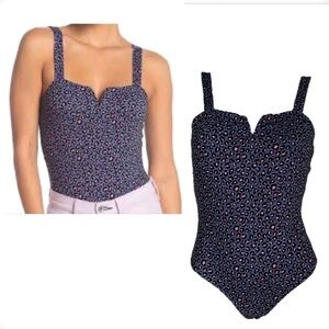 NWT Abound Bodysuit‎ Leopard Print Small
